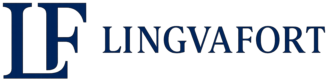Логотип Lingvafort